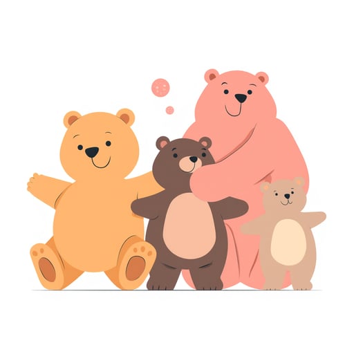 a family of bears