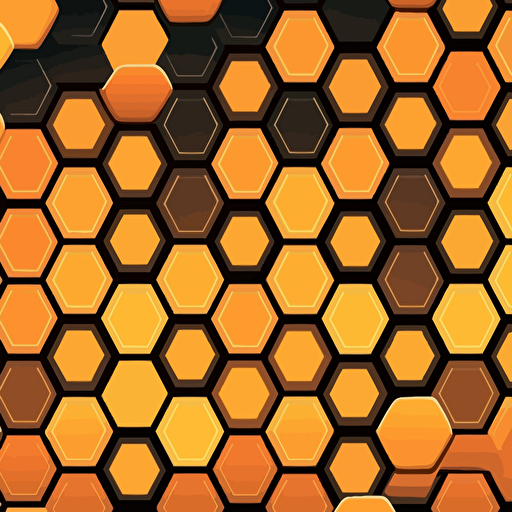 Honeycomb pattern vector logo