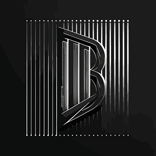 a logo, platinum A with currency bars, flat, line, vector, simple, minimalistic