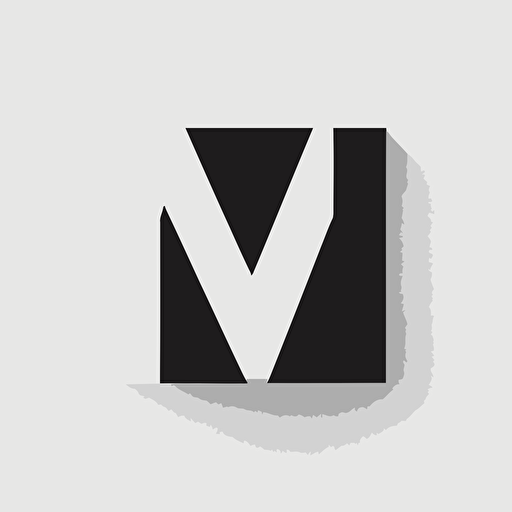 M's, Wordmark, vector, simple, flat, low detail, smooth, plain, minimal, straight design, white background, Paula Scher style