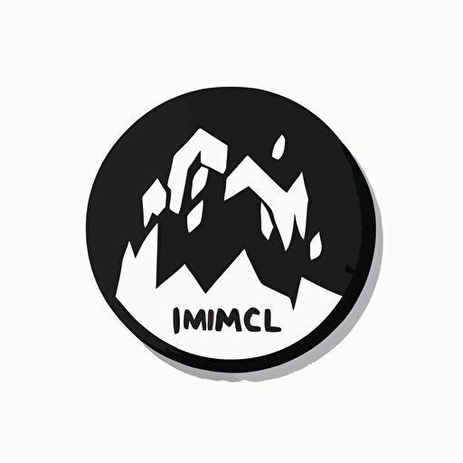 mineral wool, icon, simple, logo technique, comic vector illustration style, flat design, minimalist icon, flat, adobe illustrator, black and white, white background