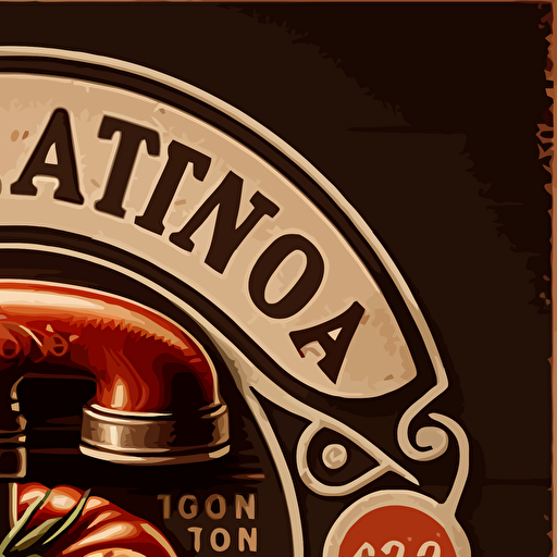 vector logo tomato company call Lavarazza