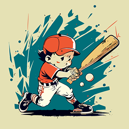 vector art for little league baseball