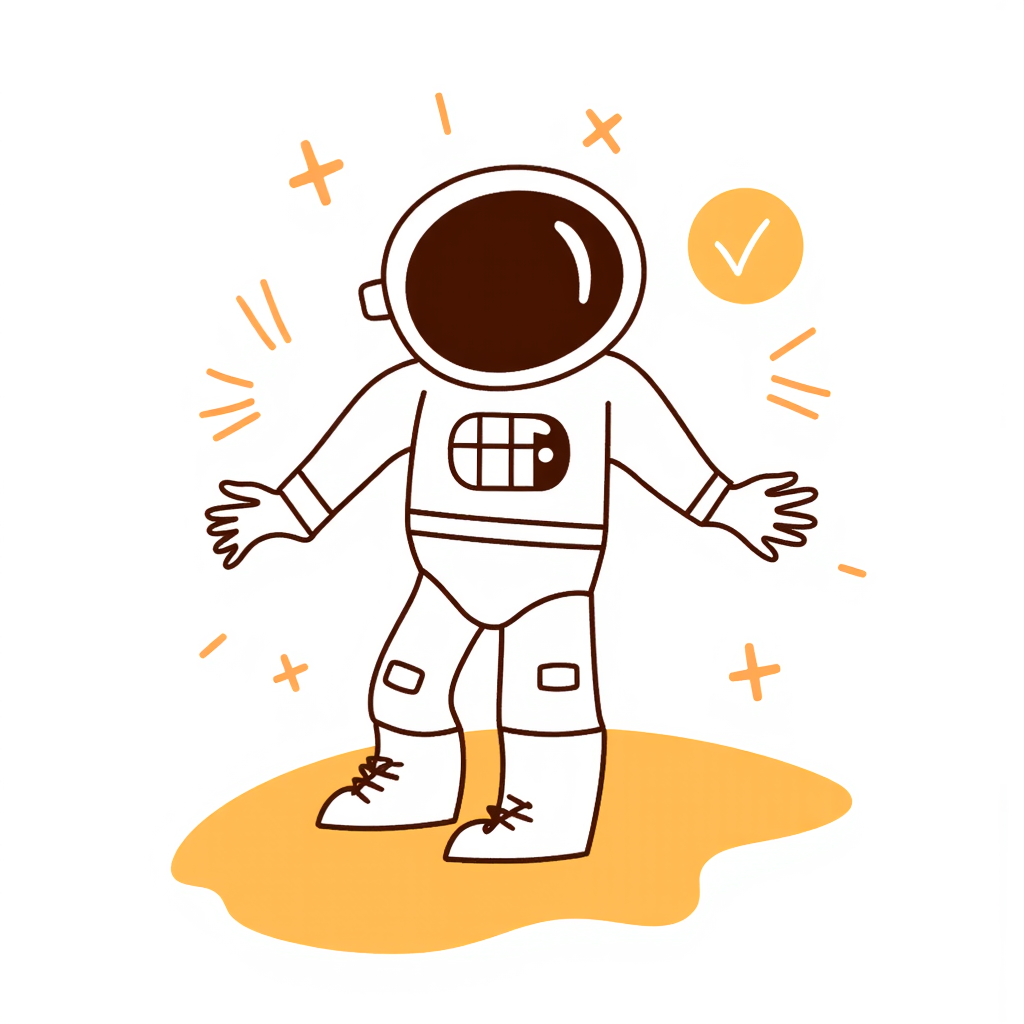 an astronaut on mars
