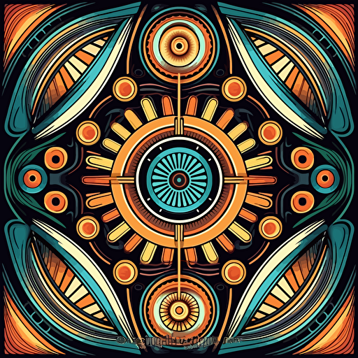 symmetry background image , 70's funk , juke box , poster design , groovy , high detailed , nopeople , vector art