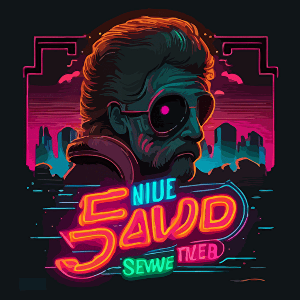 the 1980's should never have ended, neon, vector