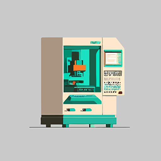 modern, minimalist micro-site for pharmaceutical visual inspection machines, flat, vector art