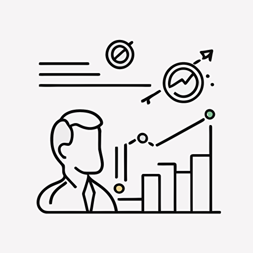 simple pictogram representing recognition, line, vector