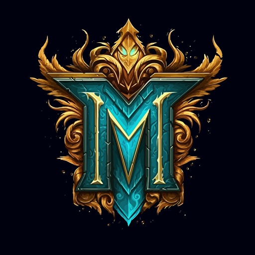 vector logo of a letters T and the letter M