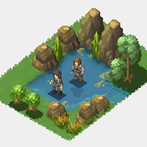 isometric rpg vector decal