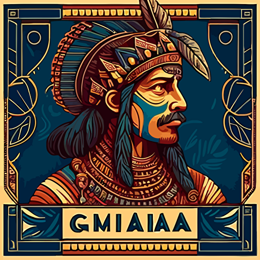 /daily_theme participate:guatemalan mayan nahual Imox square vector design