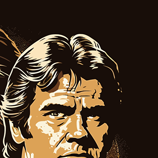 chewbacca and han solo, vector art