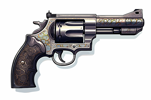 Chiappa Rhino revolver vector style