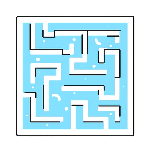 a maze