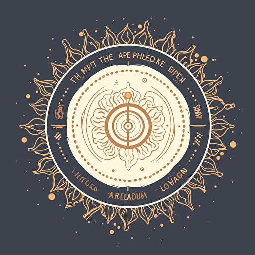 karma law of creation, life does not happen by itself we need to make it happen, vector icon,
