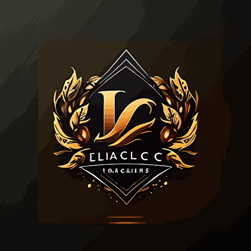 create a logo, the company name is A L C, needs to be vector and hd