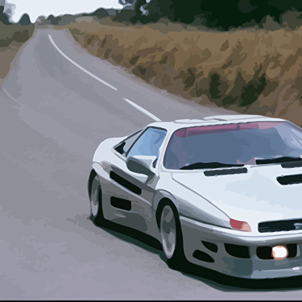 vintage archival race footage single 1995 vector w8 twin turbo elements bmw m1 movie speed cinematic panavision 5384 film