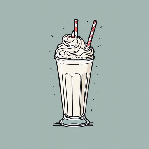 a milkshake