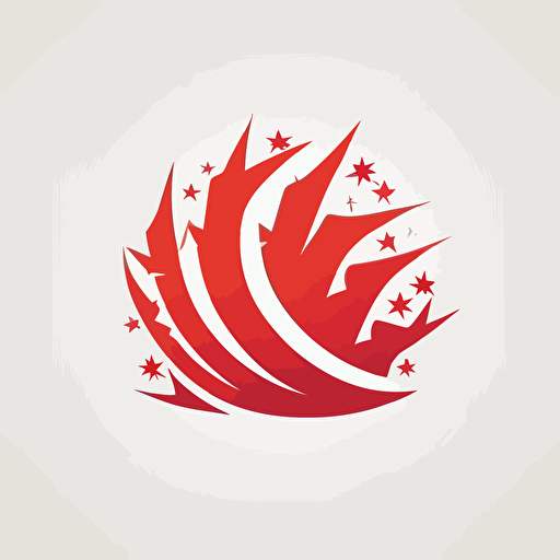 simplistic baseball logo, white background, vector