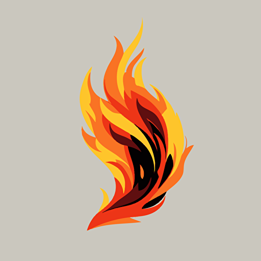 vector flame