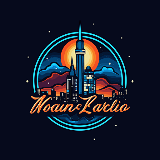 VECTOR BAND LOGO, Band logo, HOLLYWOOD AFTER DARK, After Dark on top of HOLLYWOOD