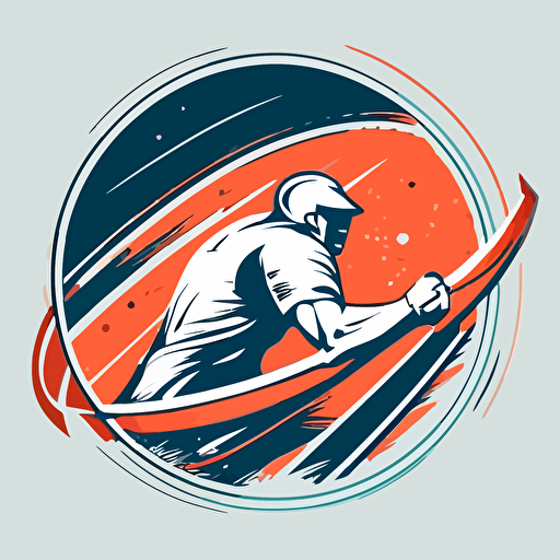 simple, sports logo style, vector, First Down and Goal,