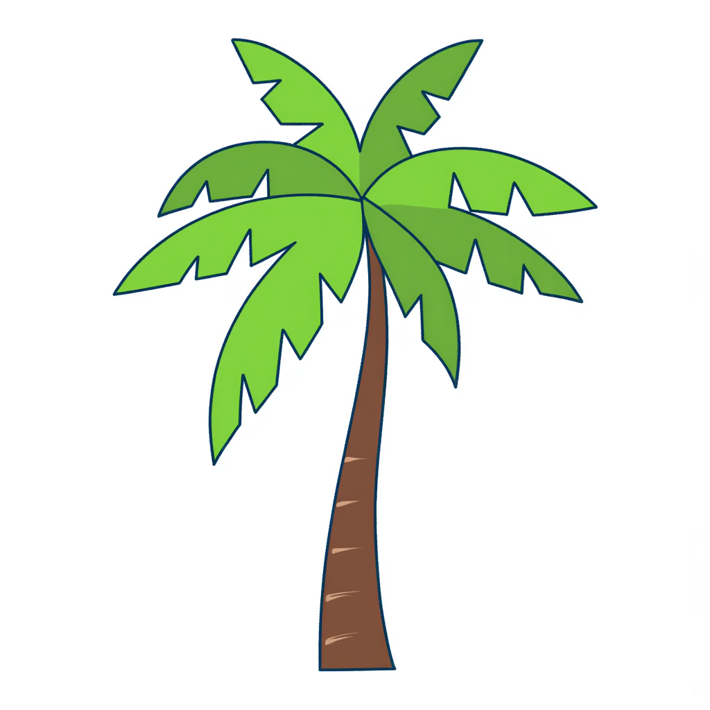 a coconut tree