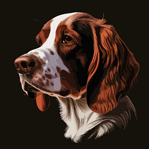 dog vector style, detail,