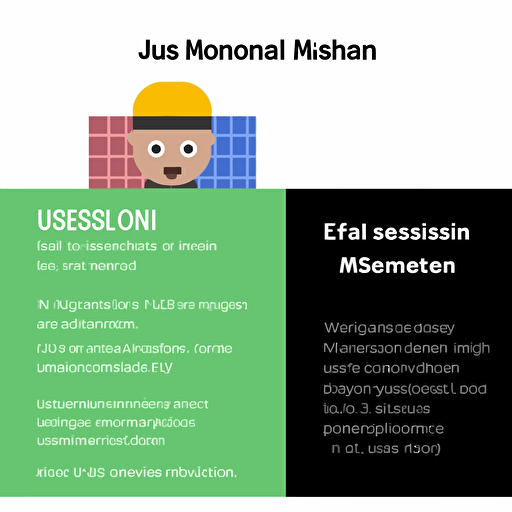 a json message status, a excel report, and a maintenance page html , minimalistic, vector