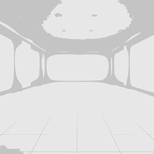 empty white room, solid white background,full view blank space , Vector,