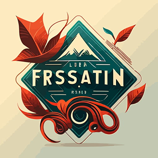 design a logo using vector art as inspiration. Include the symbol for refresh or reload