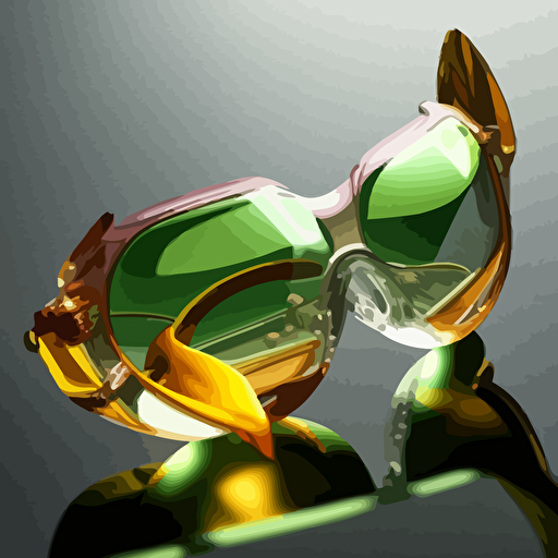 scouter glass dragon ball, vectorial