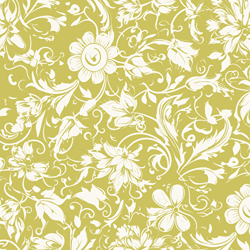 , floral pattern, vector illustration