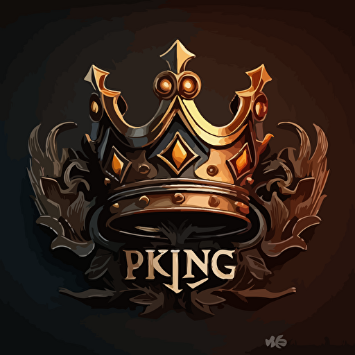 vector logo king’s crown