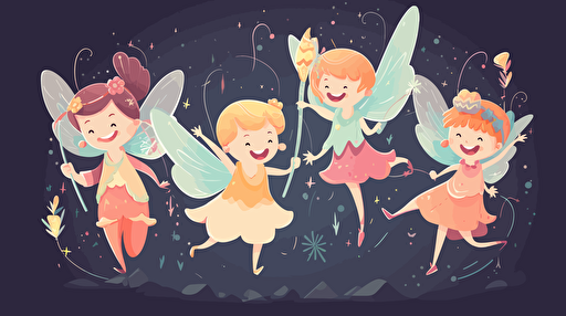 stock image popular tooth Fairy. vector art trend.