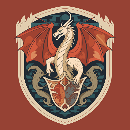 flat vector art, coat of arms in a dragon age style, isolated, ultra minimalistic,