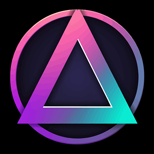 custom terminal vector set with the letter 'A' replacing the '>' symbol