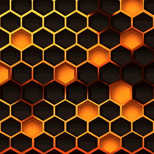 Honeycomb pattern vector logo
