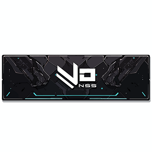 simple logo design of N|U, flat 2d, esport, vector, company logo, macdonalds sing style, graffiti style, Lacoste sign style