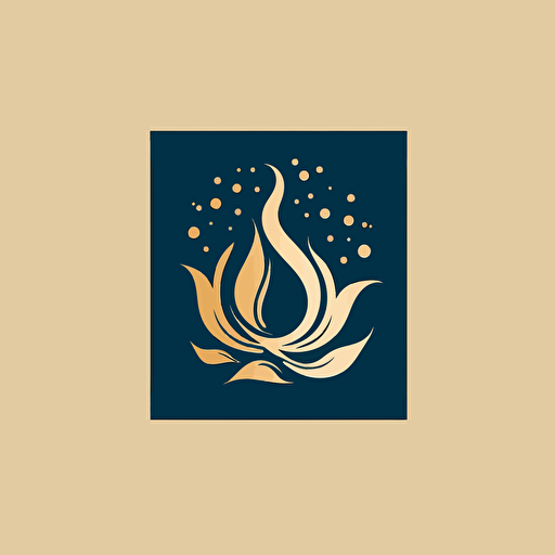 Minimalist abstract logo design with oriental feel and prosperity with letter D, vector logo design, maternity logo design, fertility