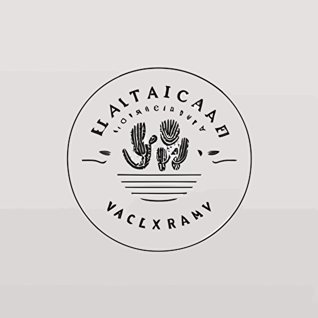 a contemporary mexican lifestyle logo, abstract, 1mm thick line drawing logo, minimalist line logo, creative logo, 2d logo, flat logo, vector logo, vector logo, modern logo, white logo