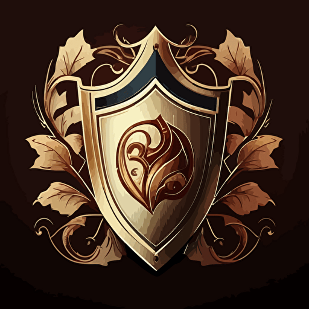 A very professional vector logo containing a shield or lock, that incorporates Gone Guard into it