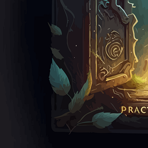 magic: the gathing back card design, portals: tradng card came, vector, behance, fantasy card back design