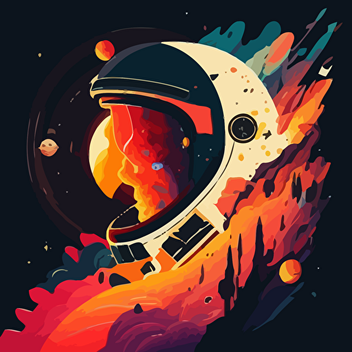 space illustration vector
