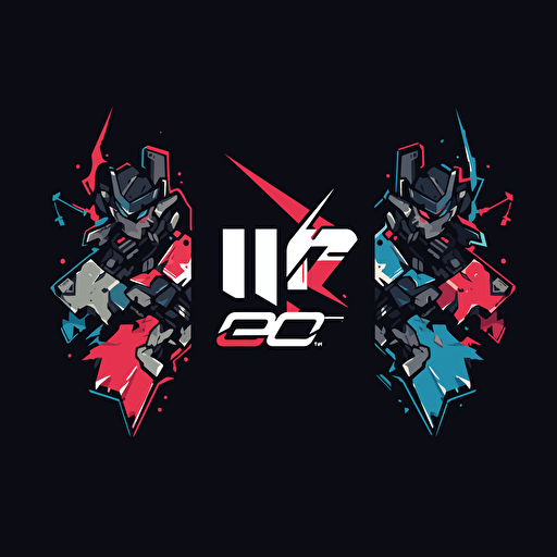 simple logo design of N|U, flat 2d, esport, vector, company logo, macdonalds sing style, graffiti style, Lacoste sign style