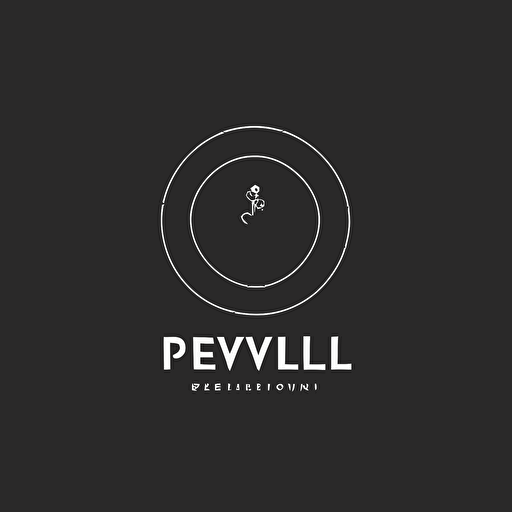A logo for Privell, showing it is a health care company, Minimalist, clean, vector