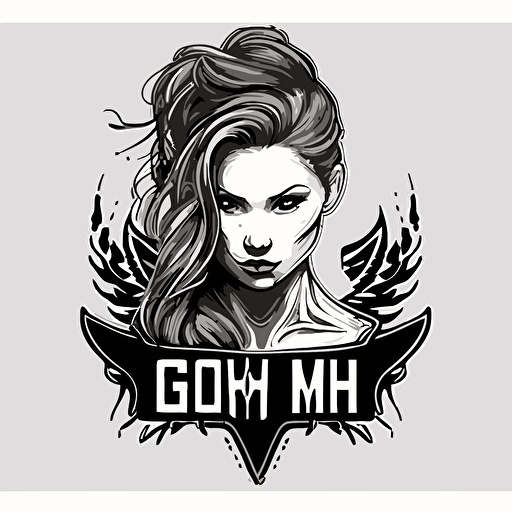 logo ghym female 2d vector