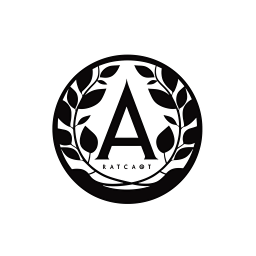 create a lettermark of letters A and L for a IT company, modern, vector, simple