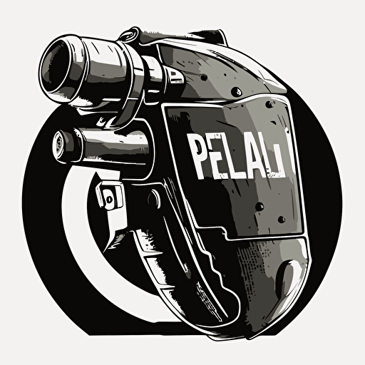 reload paintball pod, call of duty perk, vector, black and white