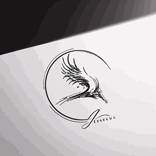 sketch de logo de loro, monocromatico, lineas gruesas, fondo blanco, minimalista, dentro de circulo, iconico, vector.